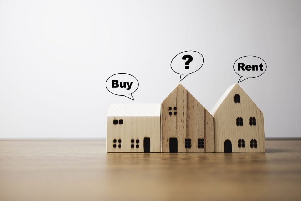 Rentvesting strategy illustration